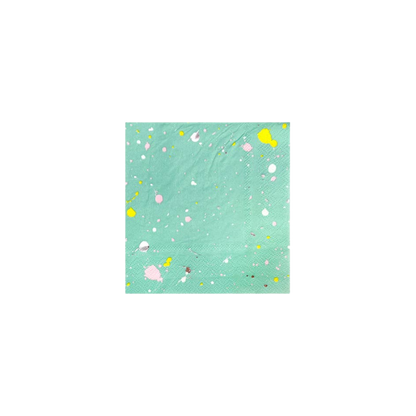 Pastel - Green Cocktail Paper Napkins - Set of 20