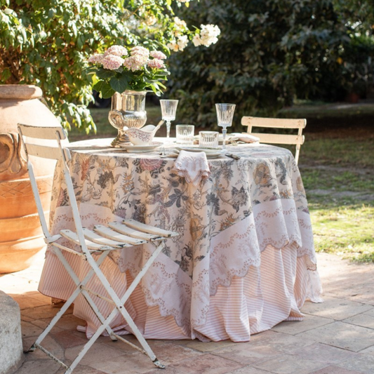 Eden Stain-Free Cotton Tablecloth