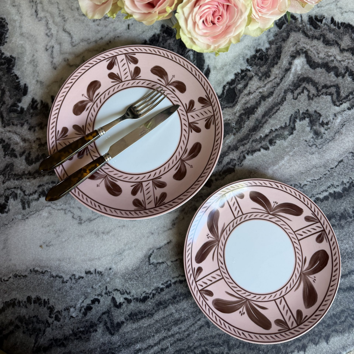 Sevilla Dessert Plate - Pink