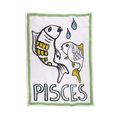 Pisces Tea Towel