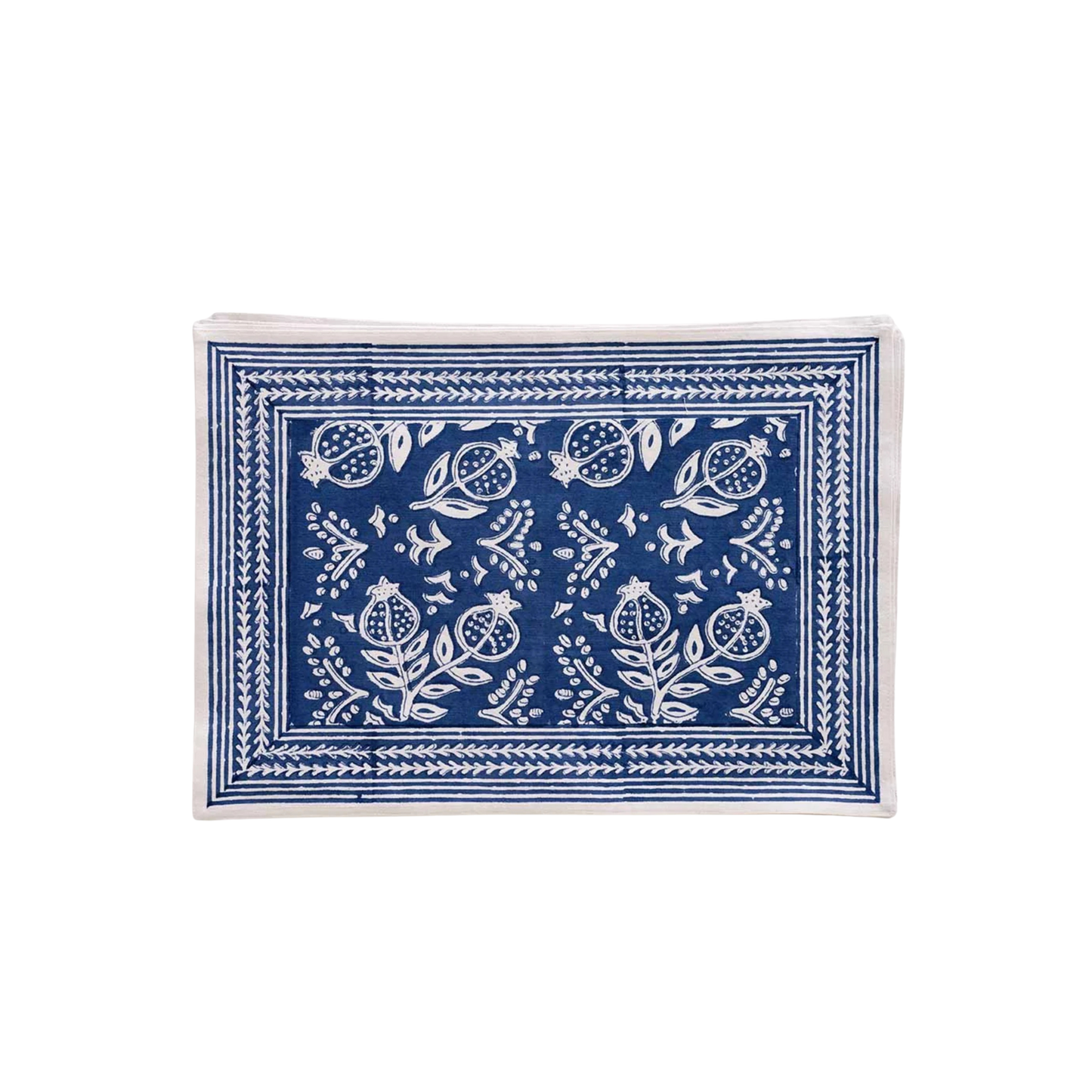 Pomegranate Blue Placemat Set of 4