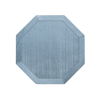 Deep Blue Octagonal Placemats - Set of 4