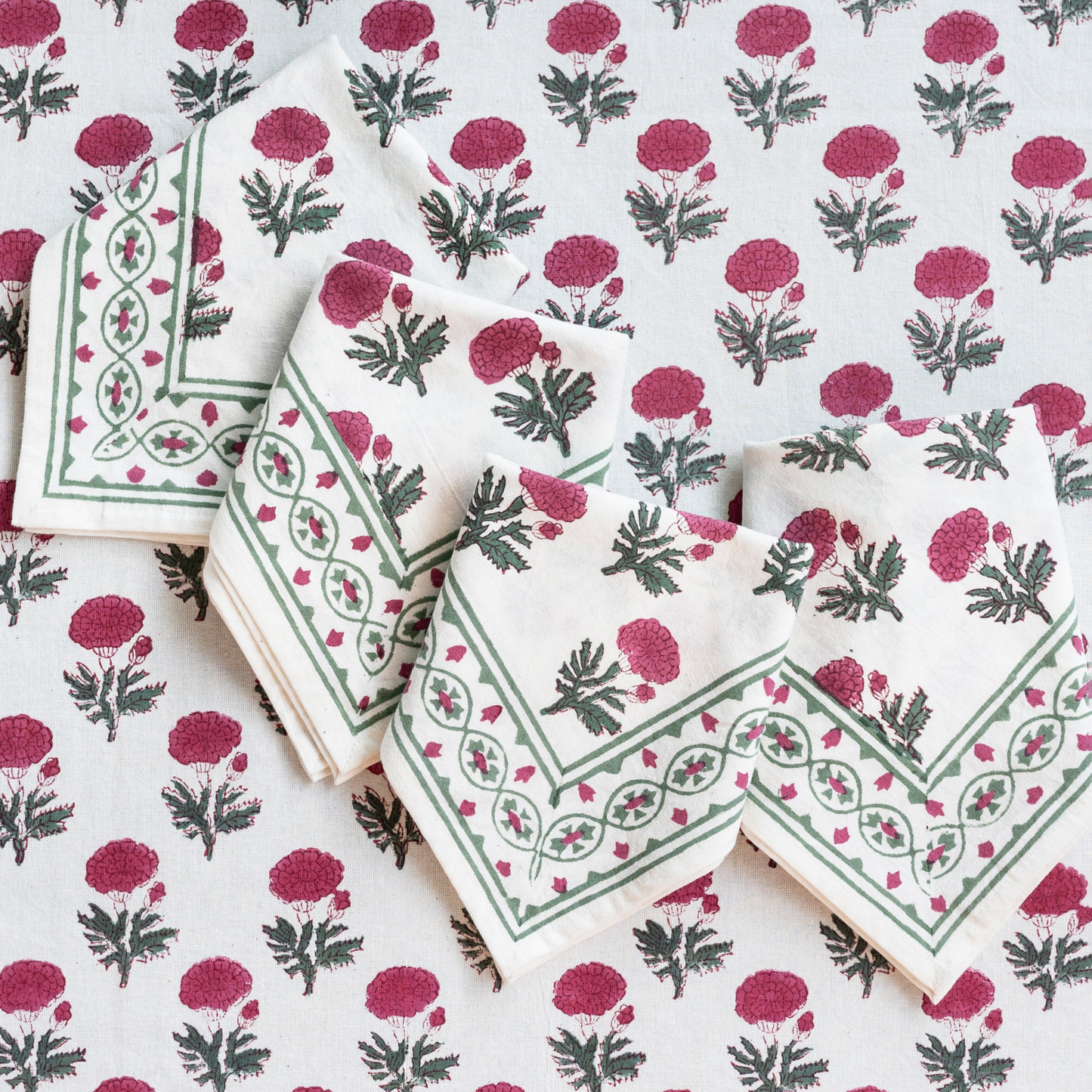 Gaya Rose Napkins - Set of 4