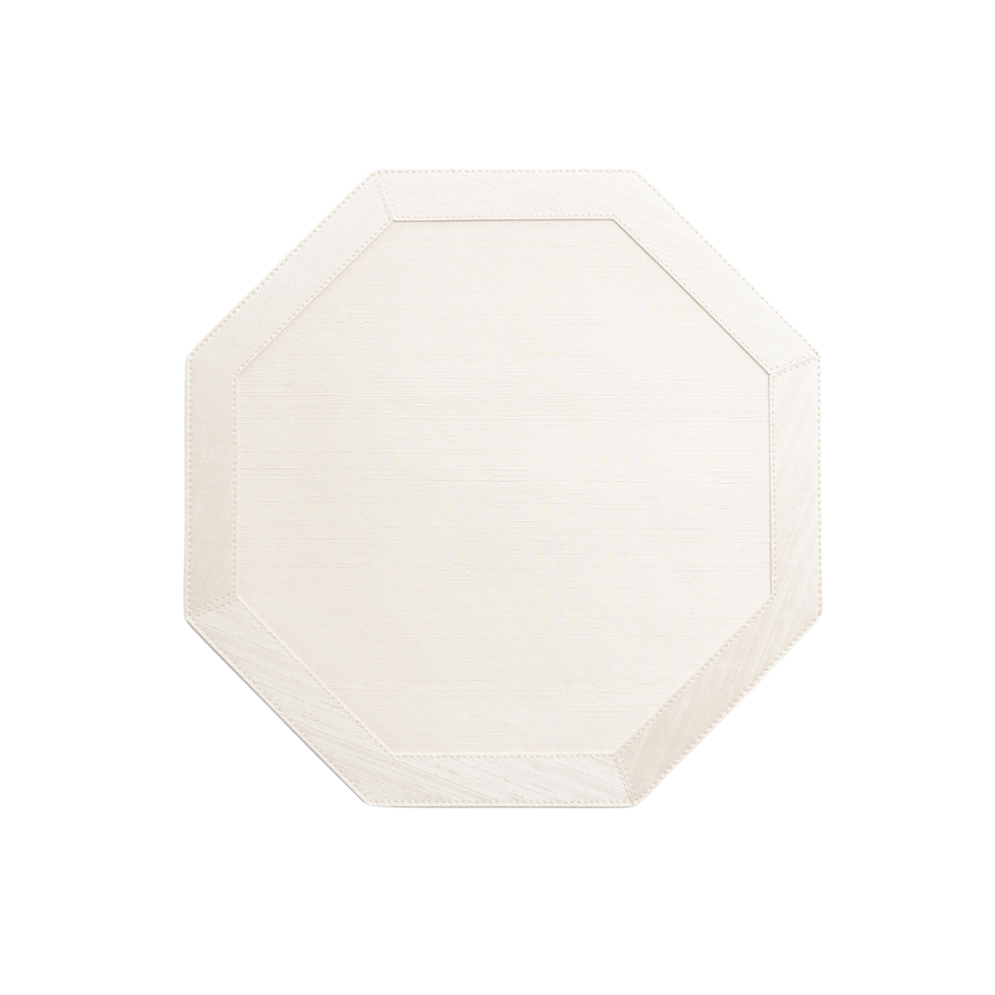 Ivory Octagonal Placemats - Set of 4