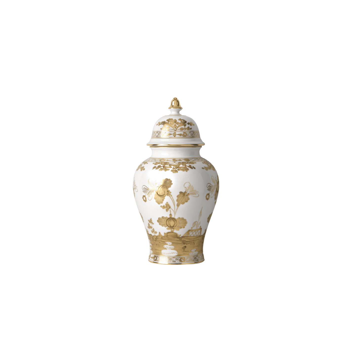 Potiche vase with cover - Aurum