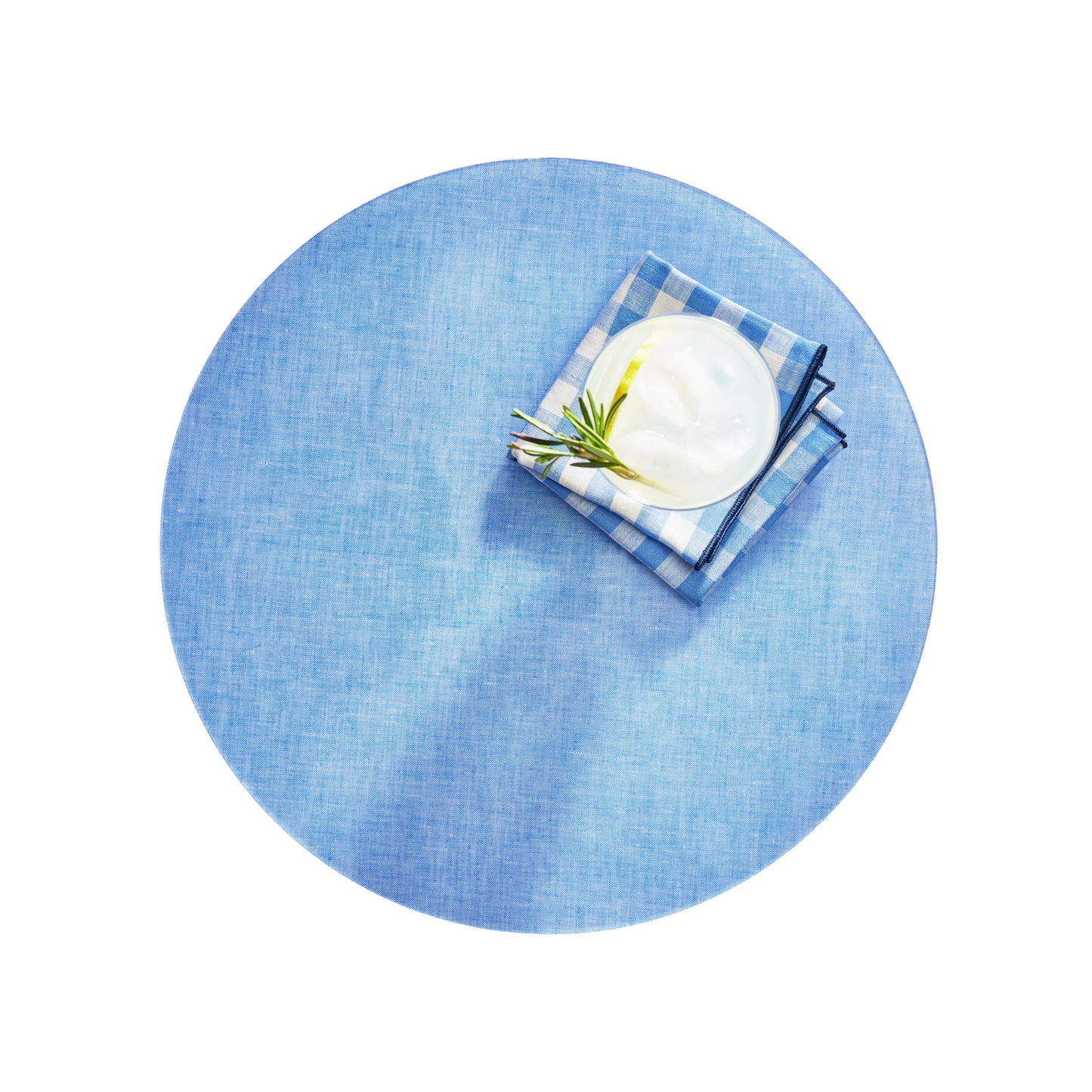 Campbell Blue Chambray Placemat - Set of 4