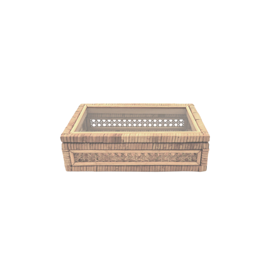 Rattan Tile Box