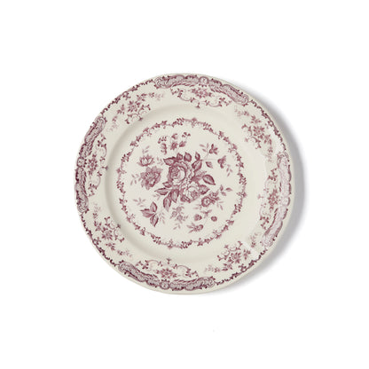 Dinner Plate 10 inch Rose Violet