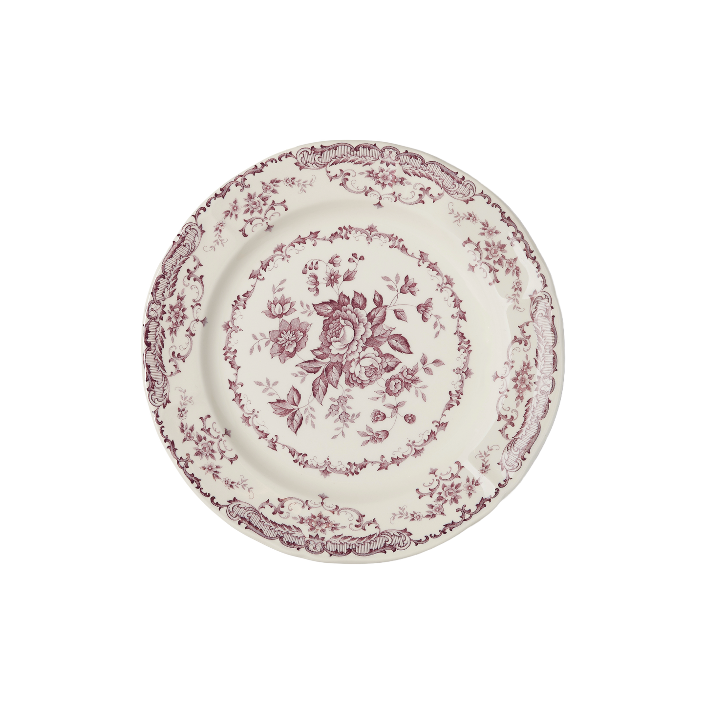 Dinner Plate 10 inch Rose Violet