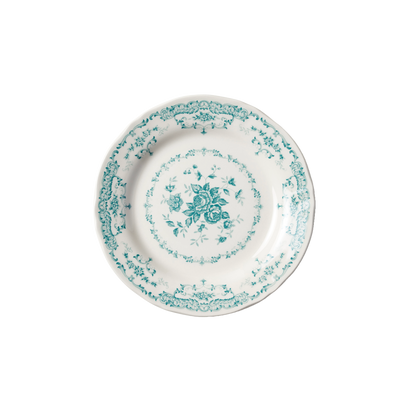 Salad Plate 8.1" Rose Turquoise