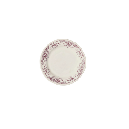 Bread Plate 6 inch Rose Violet