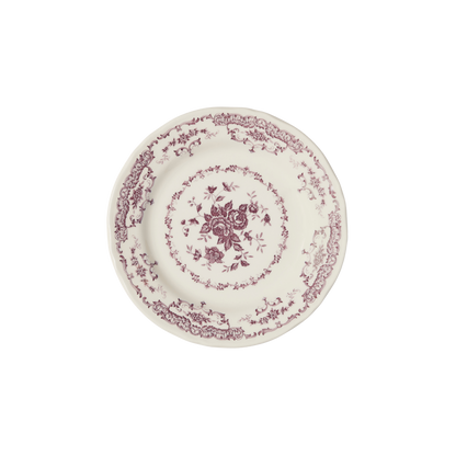 Rose Salad Plate in Violet