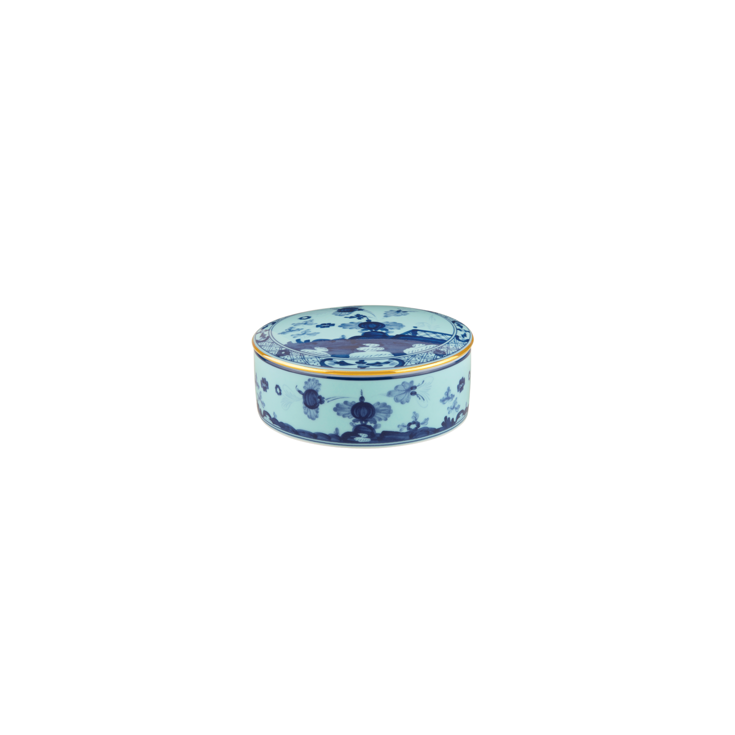 Round Trinket Box With Cover