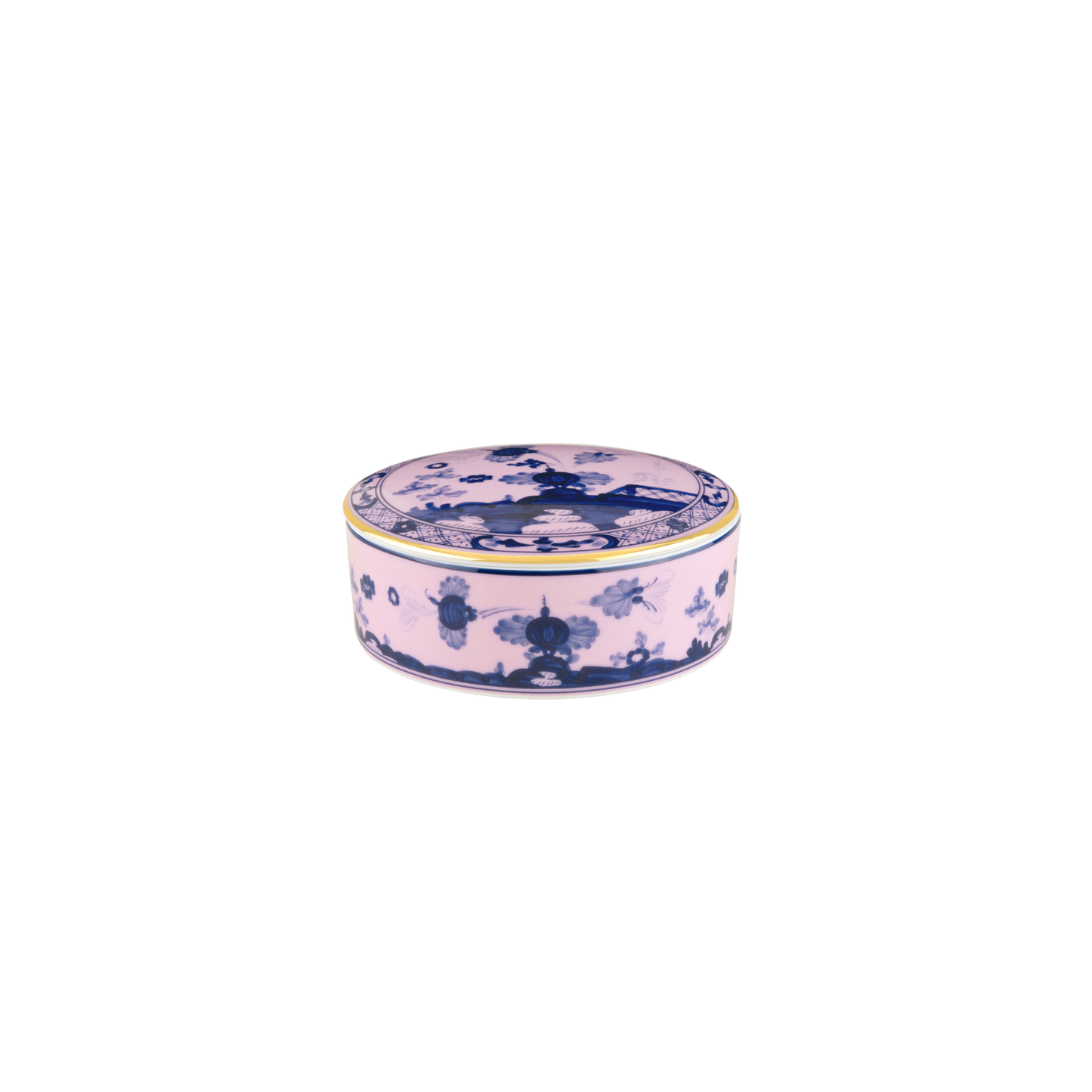 Round Trinket Box With Cover