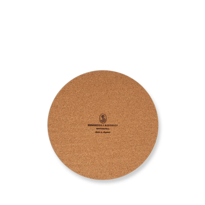 Mint Herbarium Round Cork-Backed Placemat