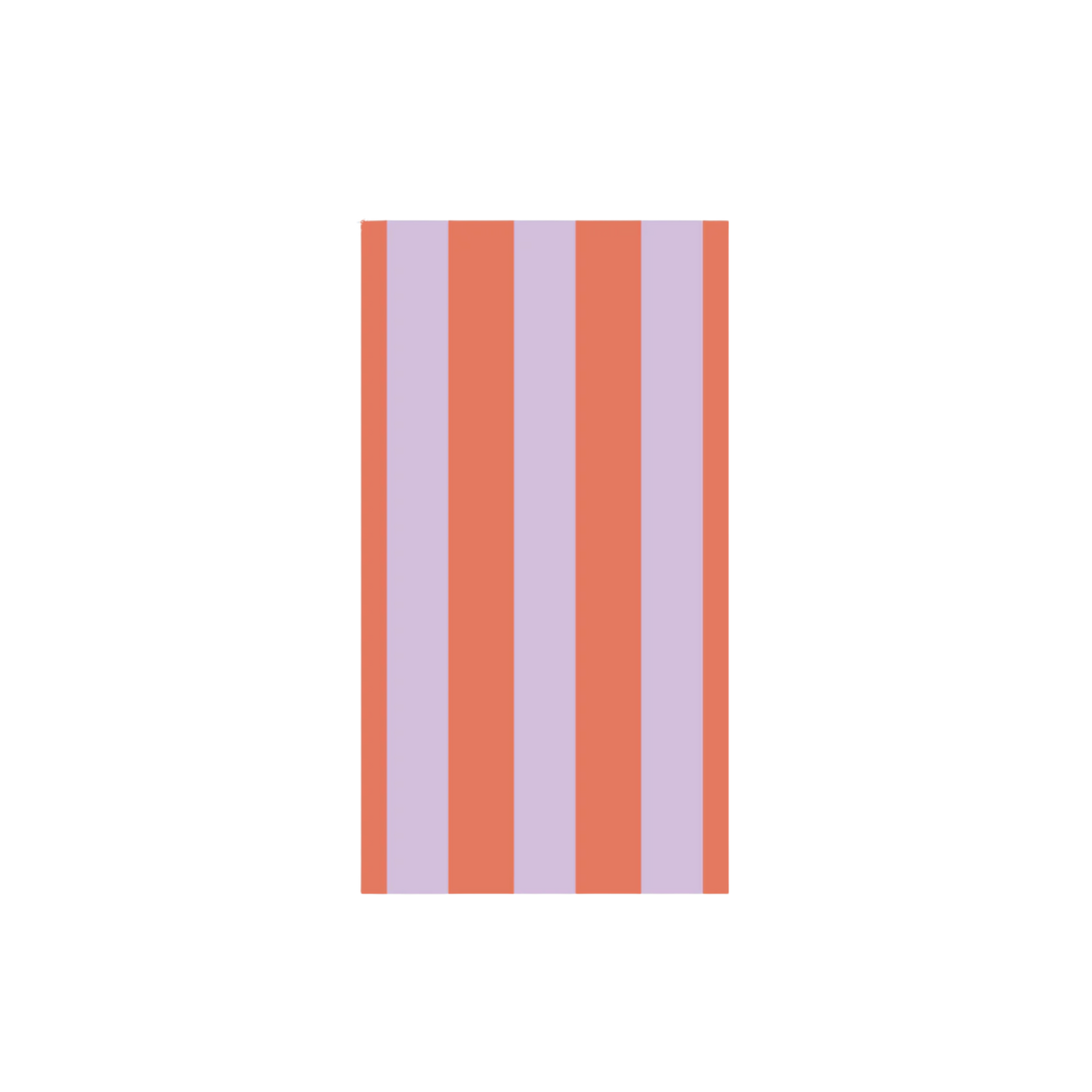 Light and Haute Pink Signature Cabana Stripe Guest Towel