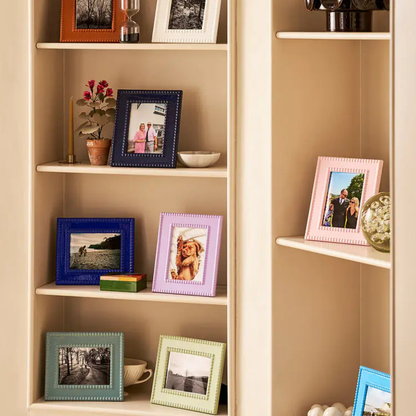 Bobbin Lacquer Photo Frame - Sage