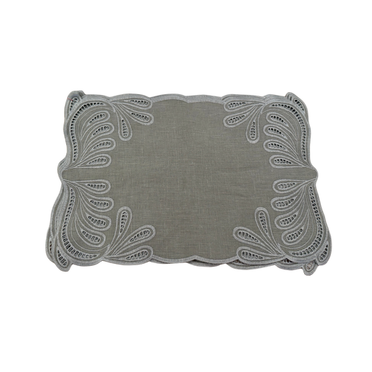 Tecla Linen Placemat - Set of 4