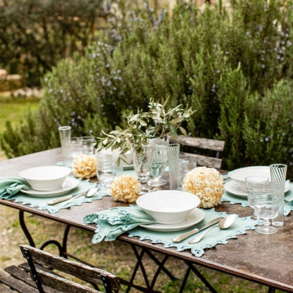 Amalfi Placemat in Stain Resistant Linen - Set of 4