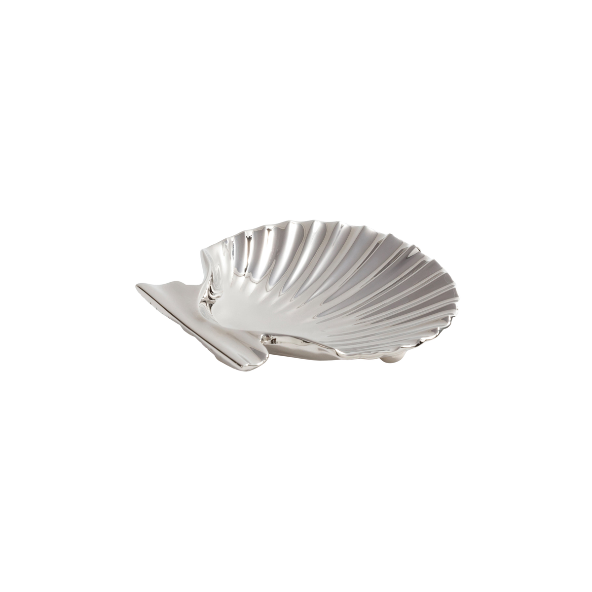 Sanibel Shell Tray - Polished Nickel