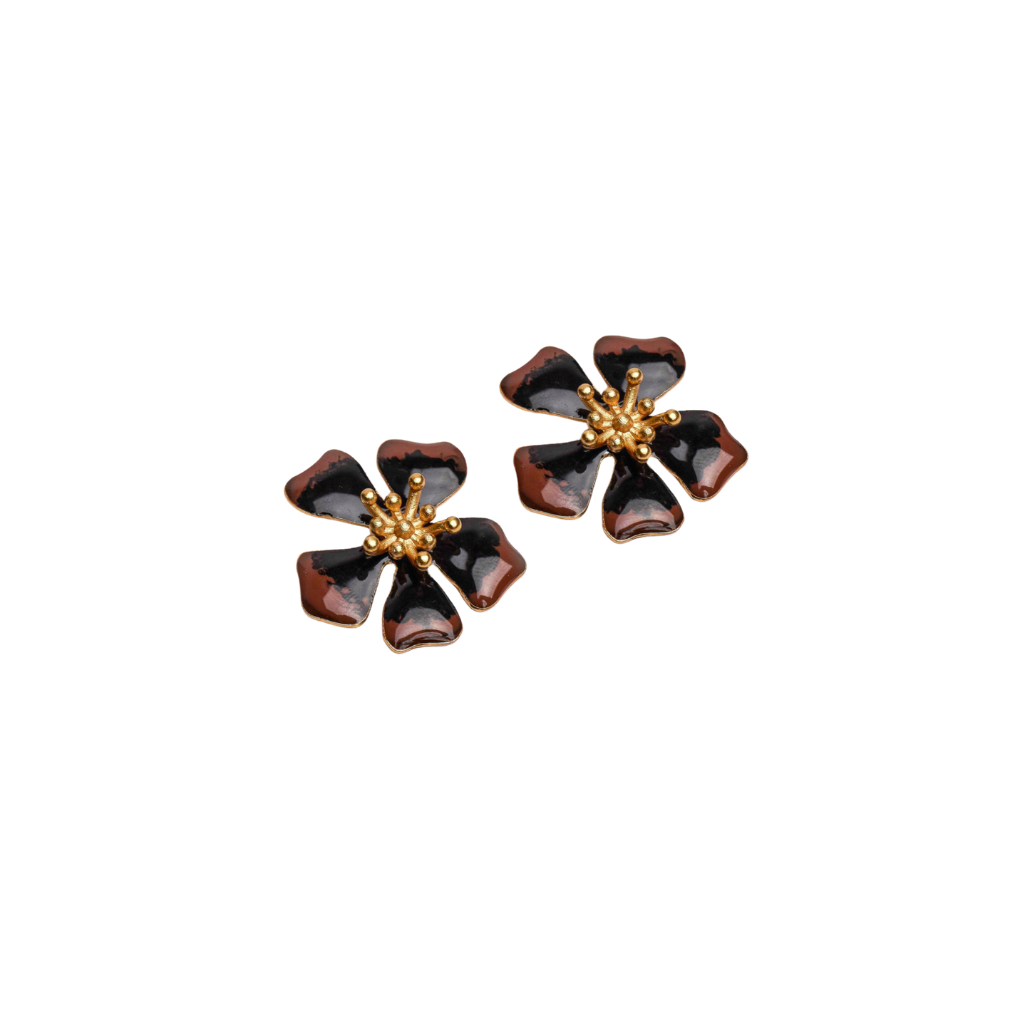 Aurora Midi Earrings - Black