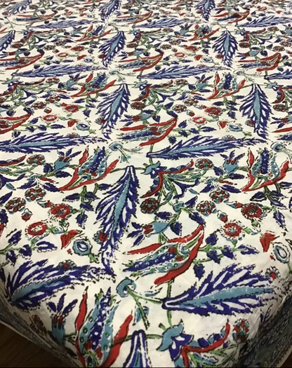 NH Tablecloth, 60 x 120, Blue, Red, Green,