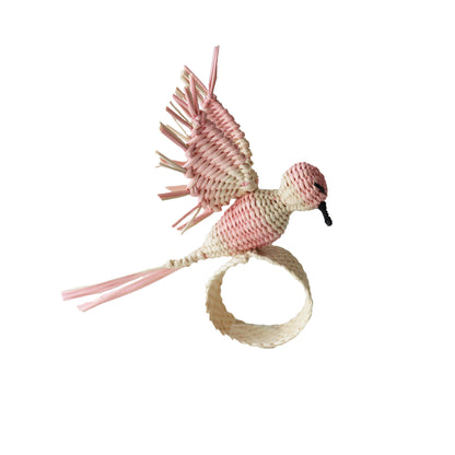 Hummingbird Napkin Ring- Pink