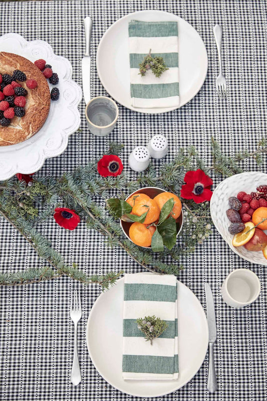 Soho Tablecloth in Black