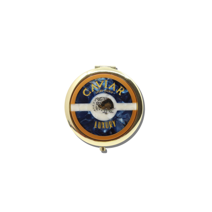 Caviar Handbag Hero Pill Compact
