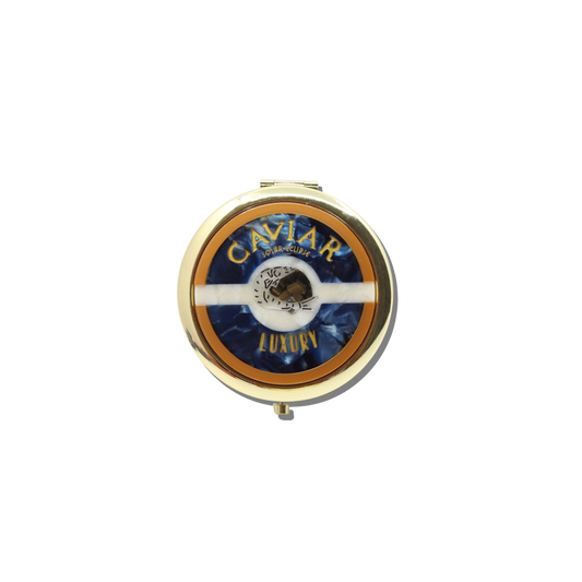 Caviar Handbag Hero Pill Compact