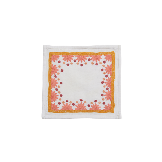 Starburst Cocktail Napkins-punch Set of 4