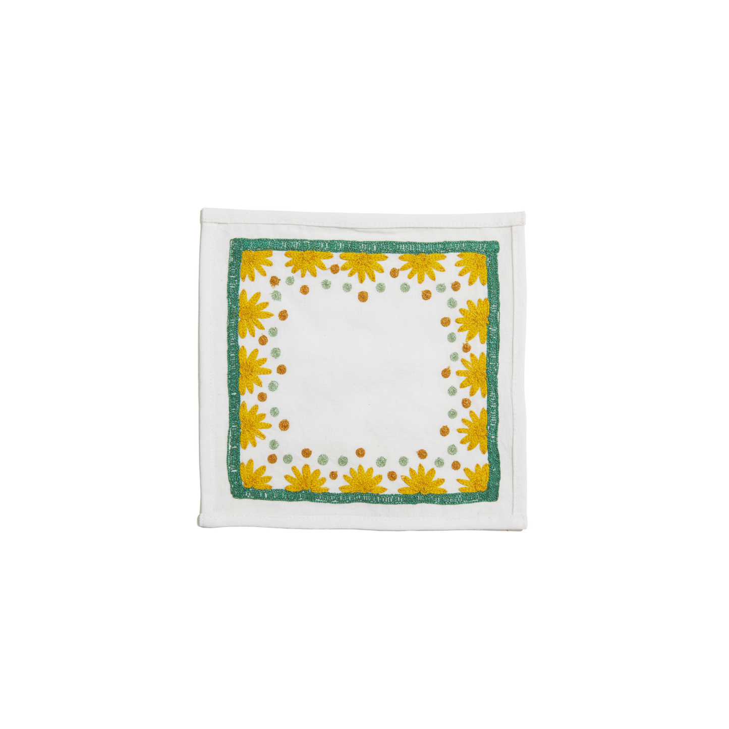 Starburst Cocktail Napkins-sungold Set of 4