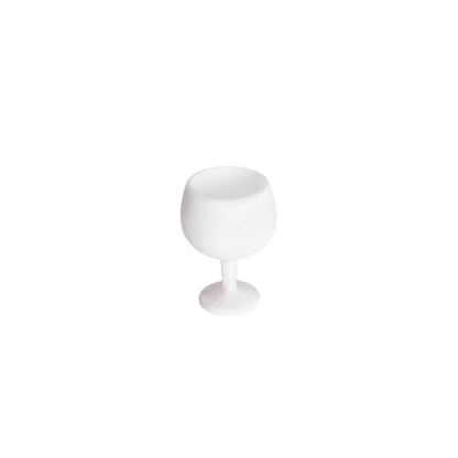 Stemware (set of 2) White Swirl