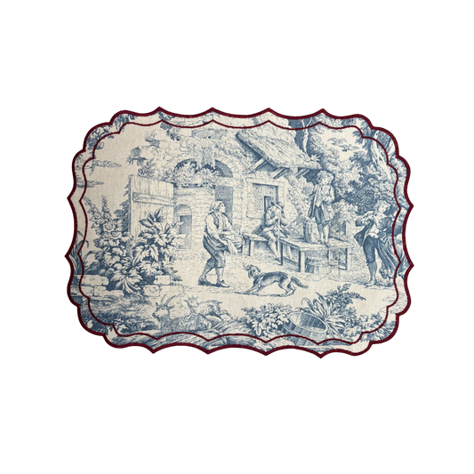 Stain Resistant Cotton Firenze Placemat - Set of 4