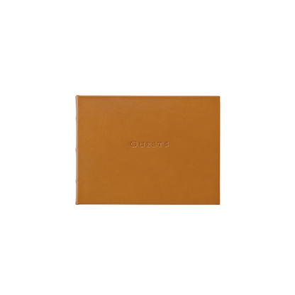 Traditional Leather Guest Book
