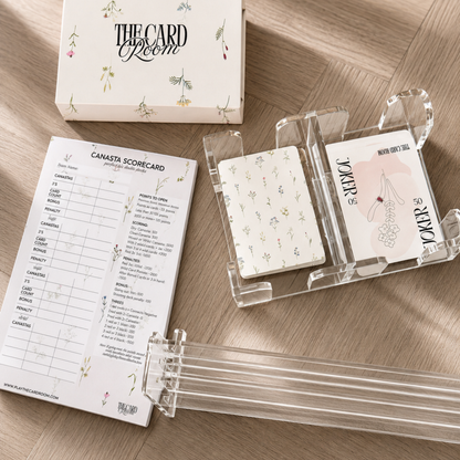 Garden Floral Gift Set: Cards + Scorepad