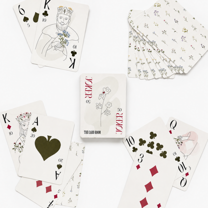 Garden Floral Gift Set: Cards + Scorepad