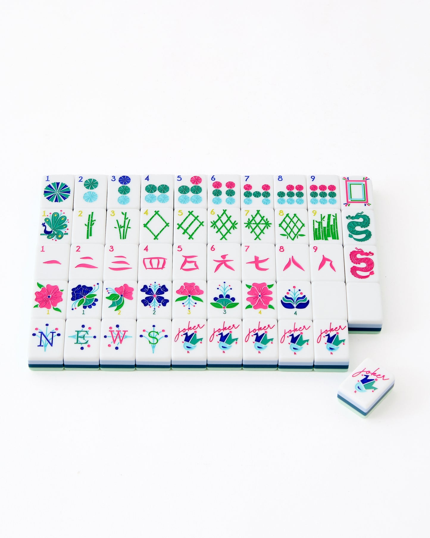 Birdie Mahjong Tiles