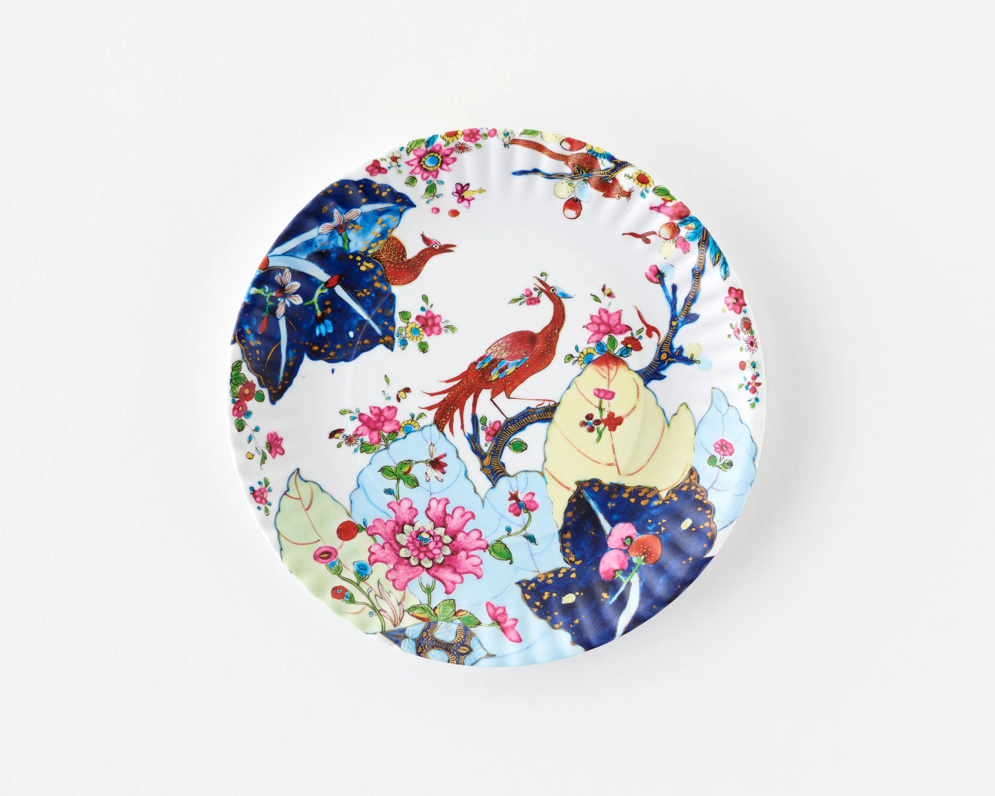 Tobacco Leaf Melamine "Paper" Plate Set of 4