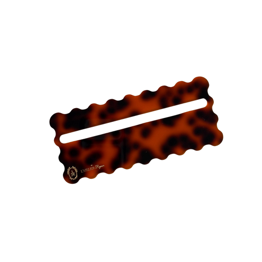Tortoiseshell Mahjong Line Reader with Gold