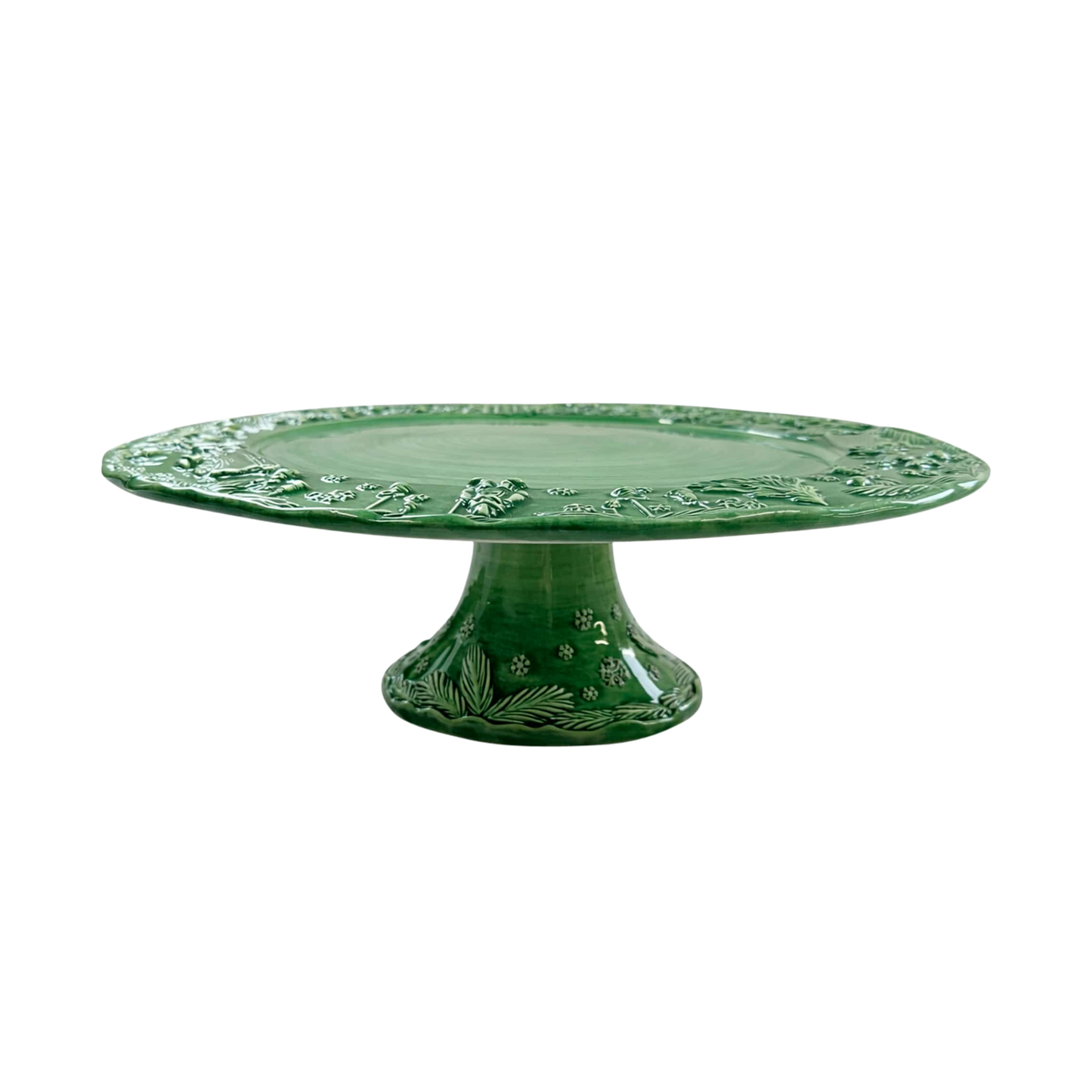 Fiabe di Natale Green Cake Stand