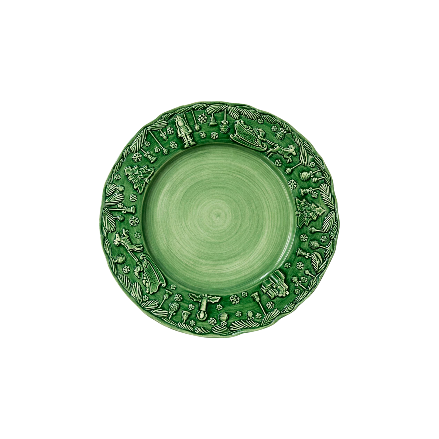 Fiabe di Natale Green Salad Plate