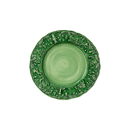 Fiabe di Natale Green Salad Plate