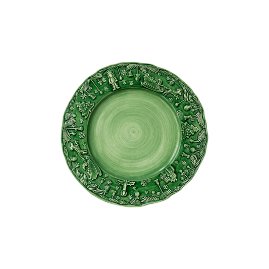 Fiabe di Natale Green Salad Plate