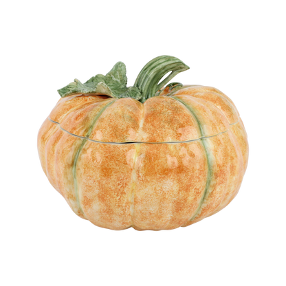 Figural Pumpkin Tureen