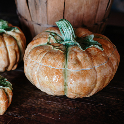 Figural Pumpkin Tureen