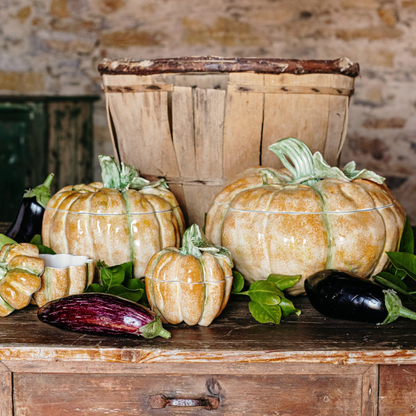 Medium Covered Pumpkin