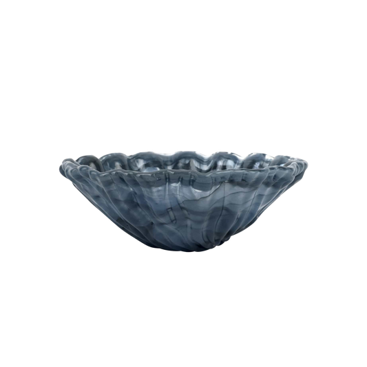 Onda Glass Gray Small Bowl