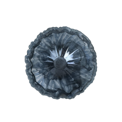Onda Glass Gray Bowl