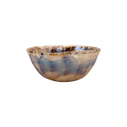 Onda Glass Tortoiseshell Small Bowl